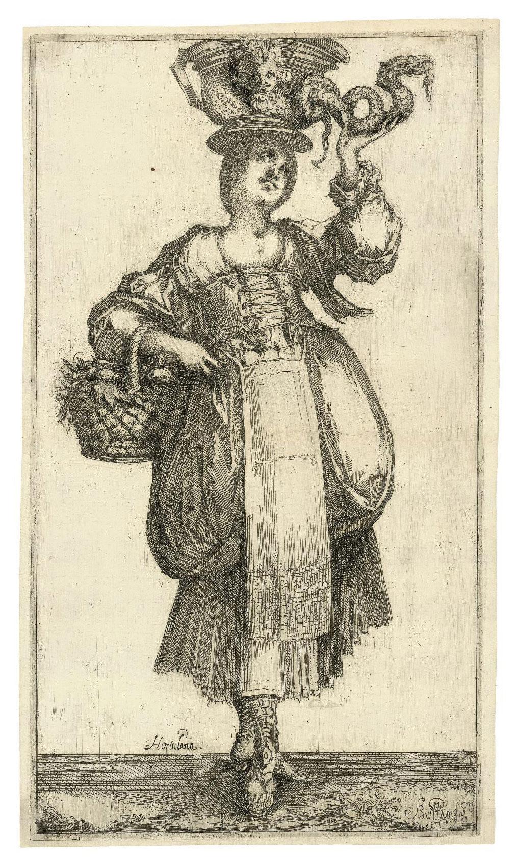 Jacques Bellange - Hortulana (W. 14; W.-R. 18; T. 107; G. & H. 32)