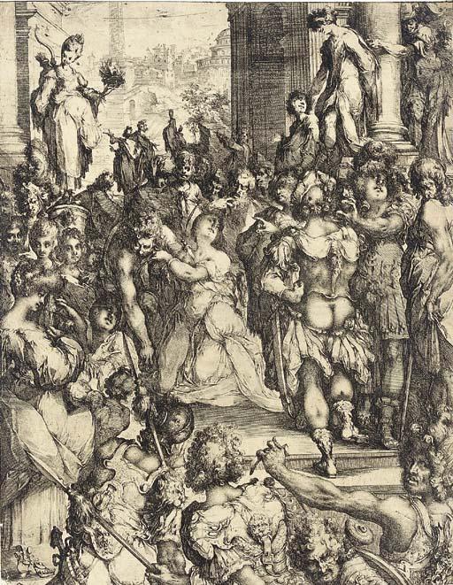 Jacques Bellange - Martyrdom of Saint Lucy (Griffiths and Hartley 12)