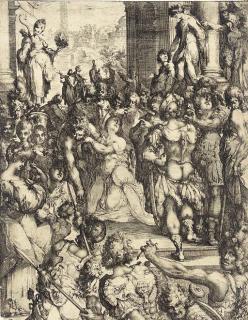 Jacques Bellange - Martyrdom of Saint Lucy (Griffiths and Hartley 12)