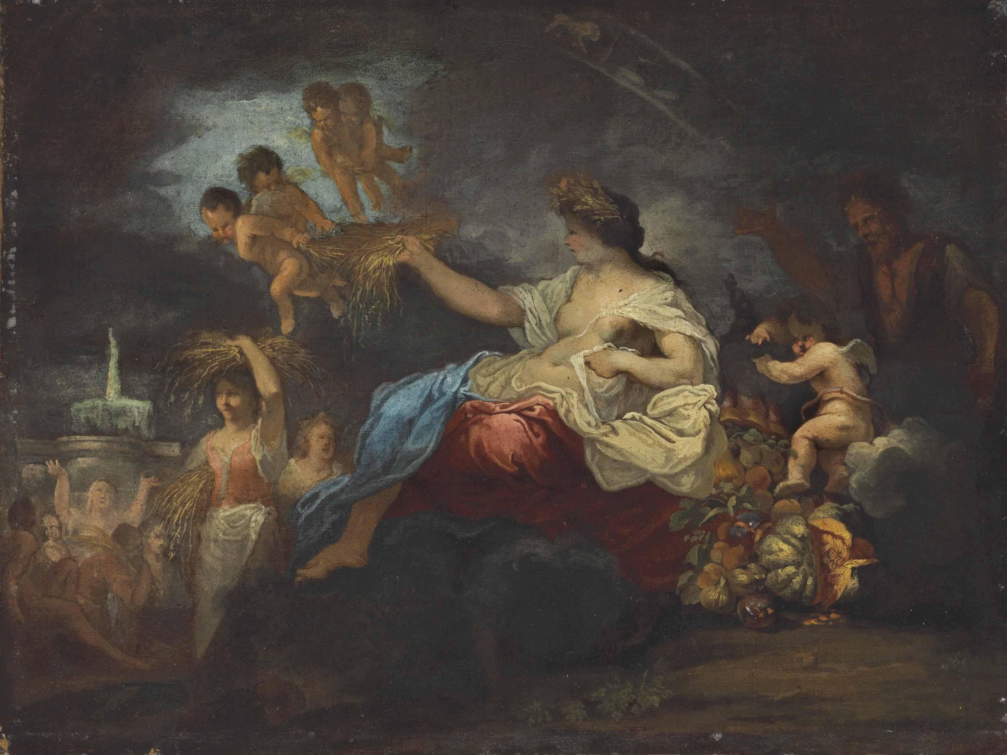 Jacques Blanchard - Ceres (An allegory of Autumn)