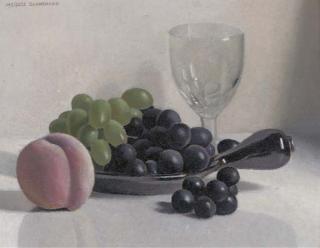 Jacques Blanchard - Grapes and peach