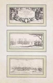 Jacques Callot - 18 Bll.: Les Grandes Misères et Les Malheurs de la Guerre