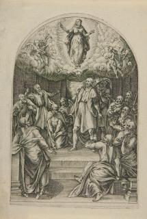 Jacques Callot - 5 Bll. der Folge: Les tableaux de Rome.