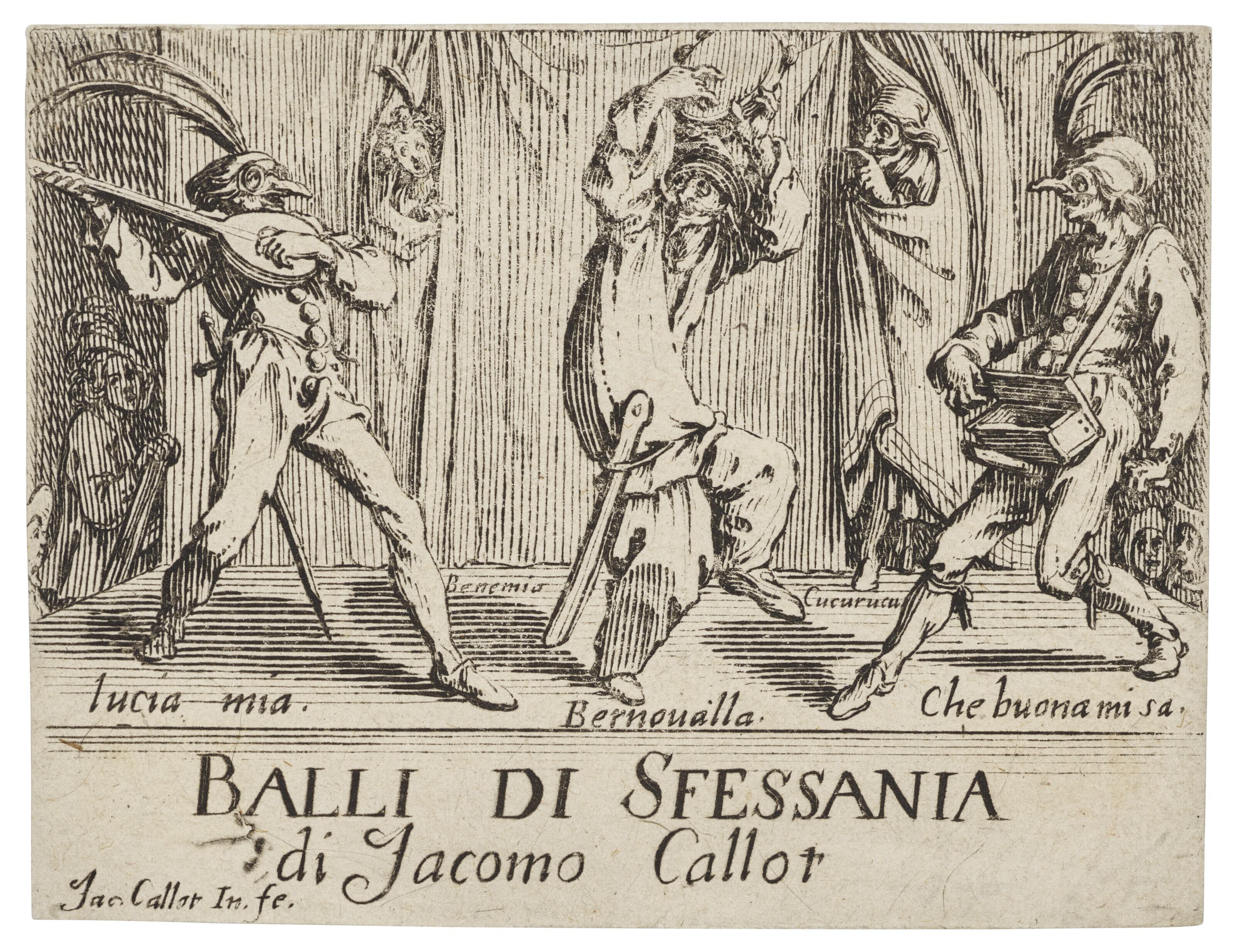 Jacques Callot - Balli di Sfessania