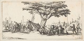 Jacques Callot - Folge von 6 Bll.: Les petites misères de la guerre.