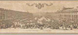 Jacques Callot - La Carrière de Nancy Ou La Rue Neuve Par Israël Silvestre