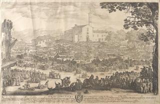 Jacques Callot - La Foire d\'Impruneta, First Plate