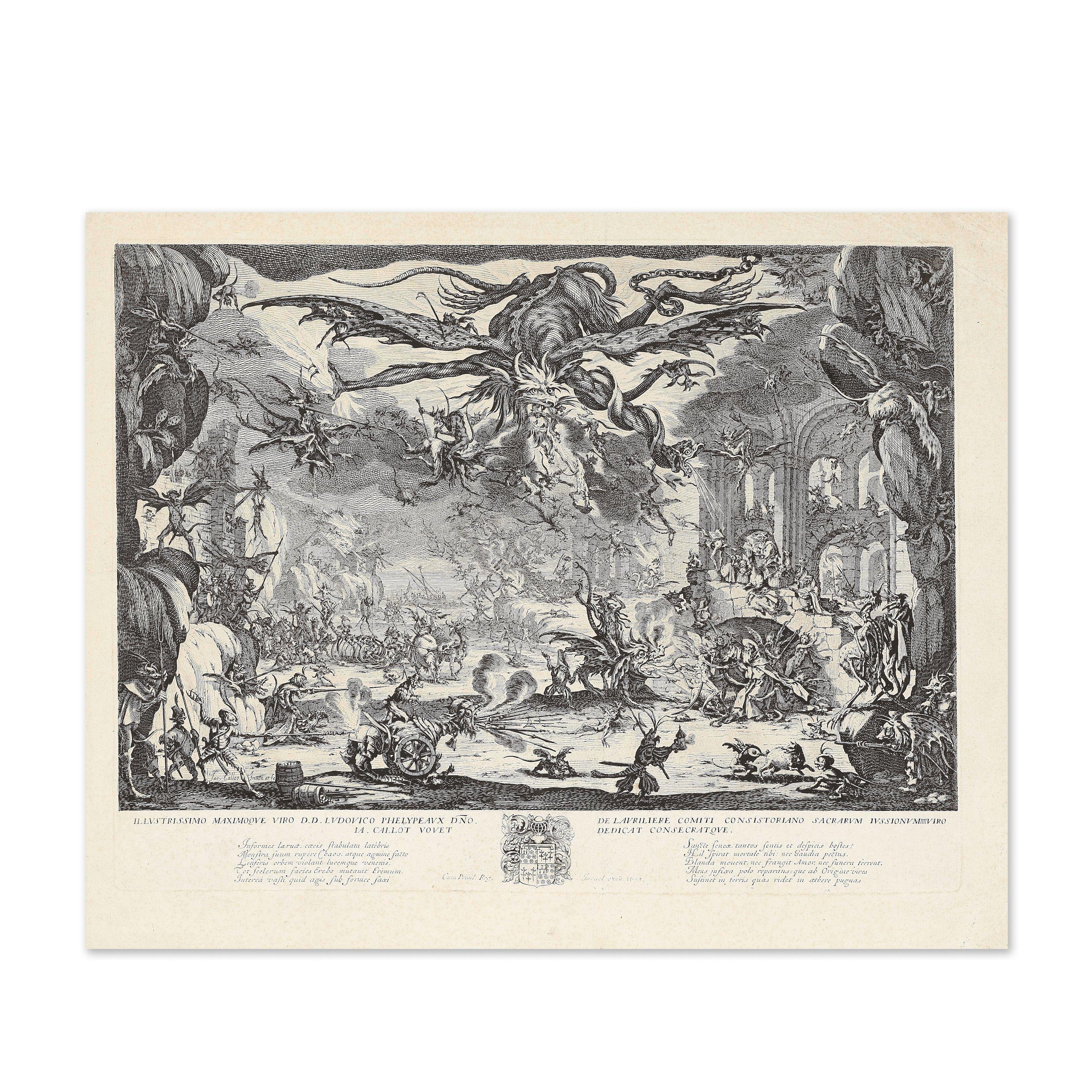 Jacques Callot - La Tentation de Saint Antoine, 1635