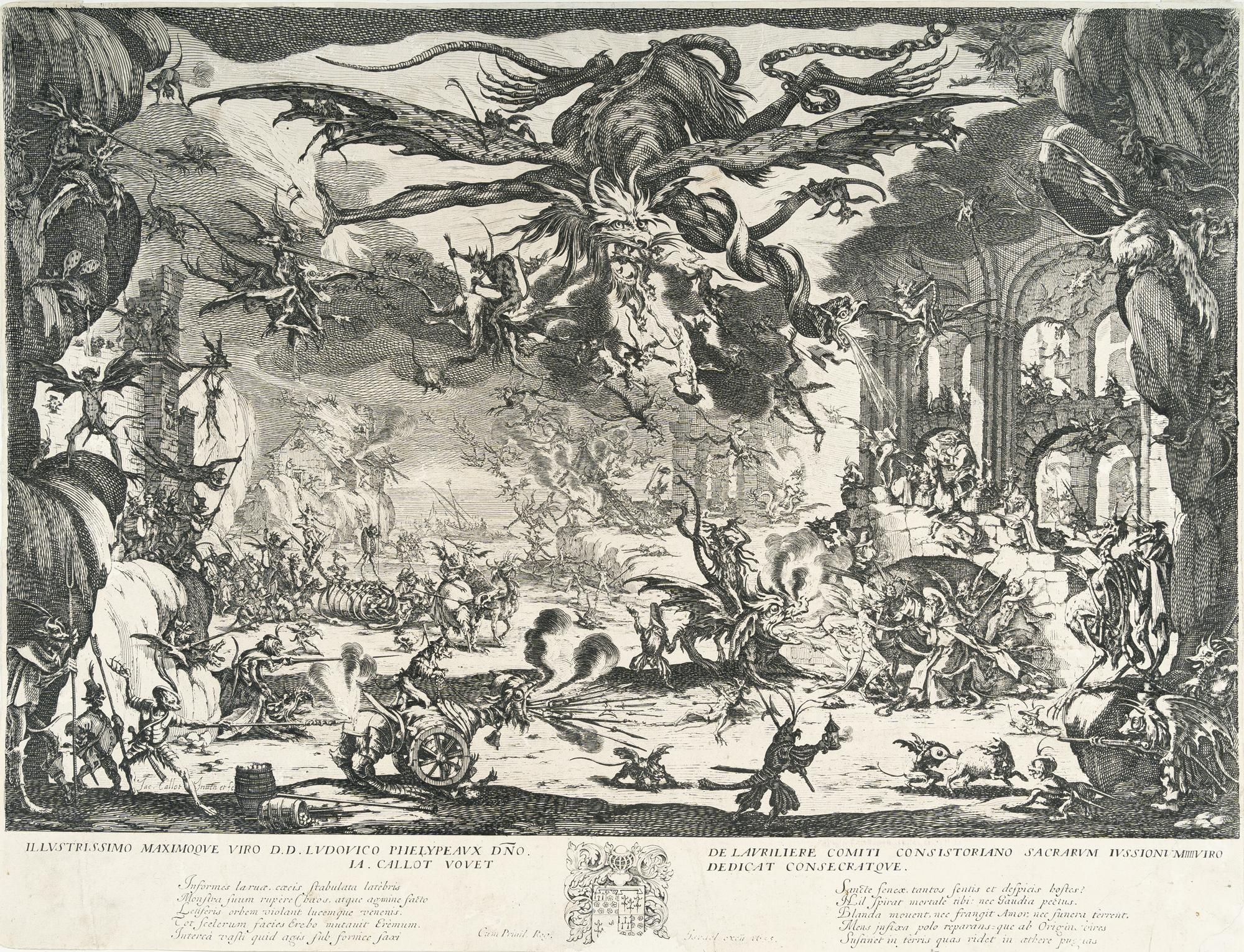 Jacques Callot - La Tentation de Saint Antoine