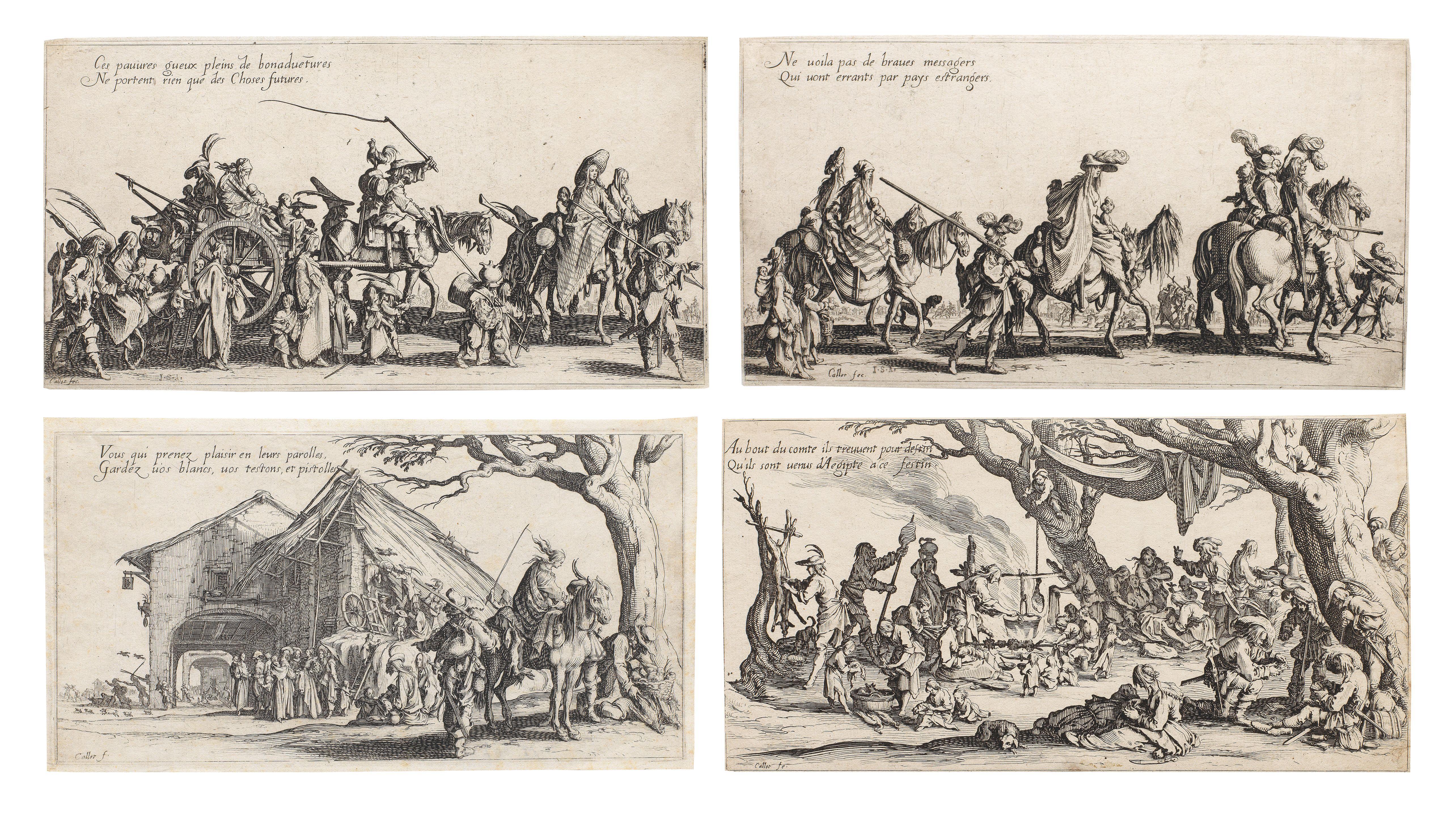 Jacques Callot - Les Bohémiens