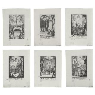 Jacques Callot - Les Petits Apotres Ou Le Martyre Des Apotres (L. 1386-1401)