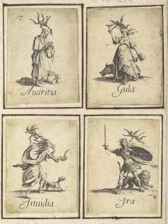 Jacques Callot - Les Septs Pechés Capitaux (Lieure 354-360)