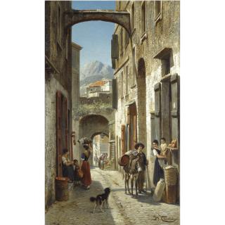 Jacques Carabain - Belgian La Via Dritta A Bordighera