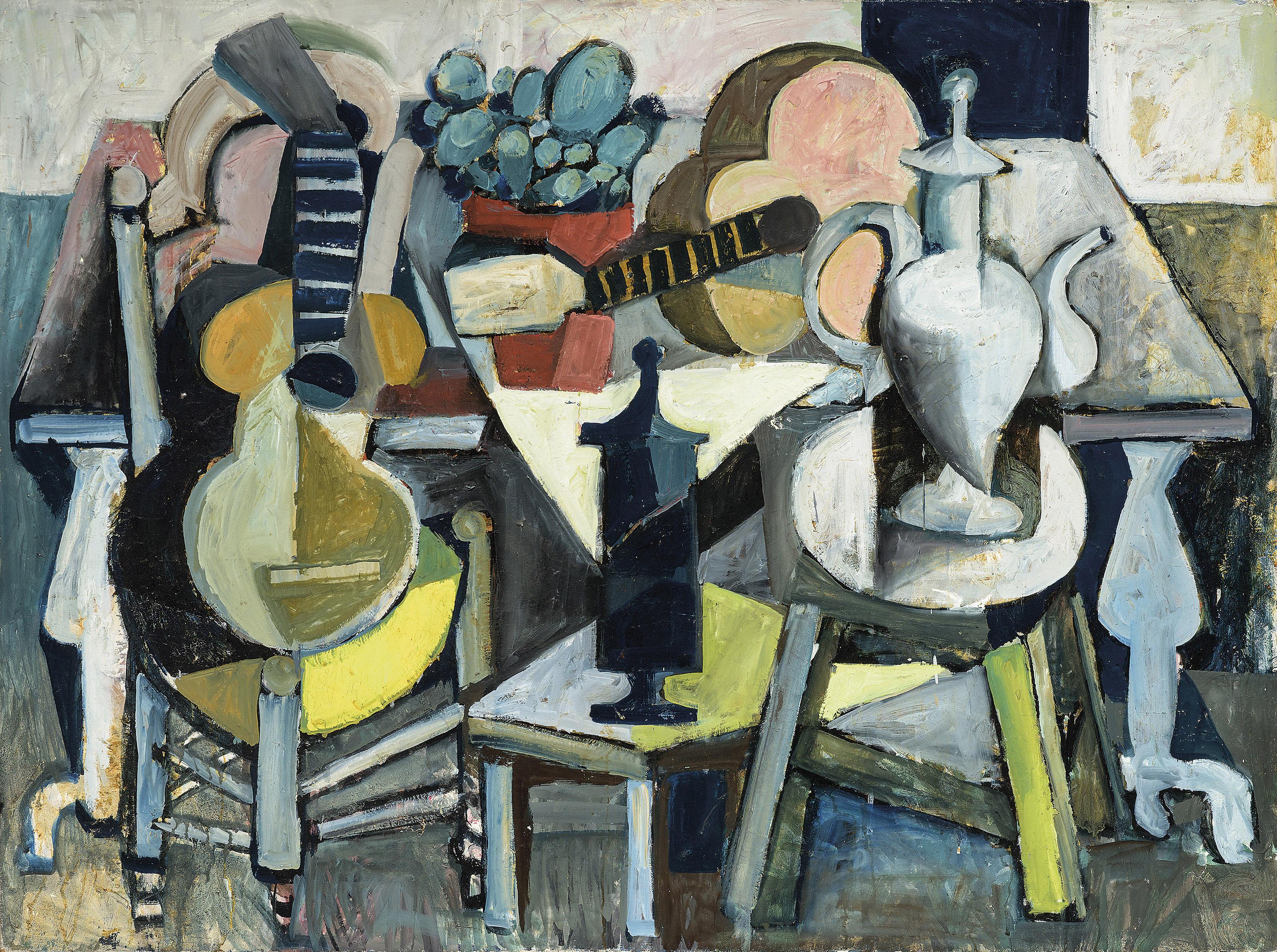 Jacques Carelman - Nature morte aux guitares