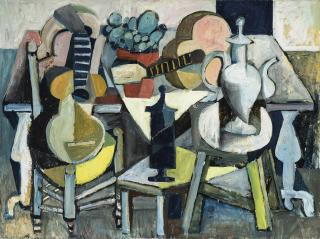 Jacques Carelman - Nature morte aux guitares