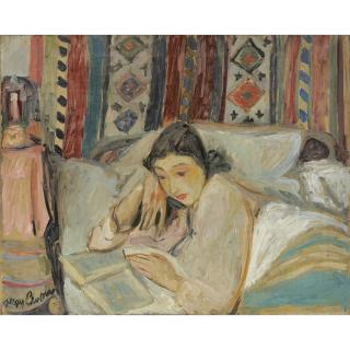 Jacques Chapiro - Jeune Femme Lisant