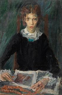 Jacques Chapiro - Portrait of a young girl