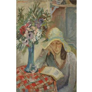 Jacques Chapiro - Woman Reading