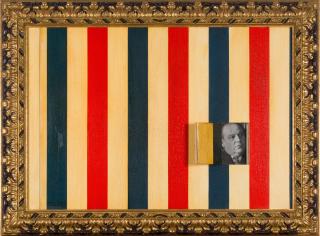 Jacques Charlier - Peinture barbare (Raymond Barre, code barre)