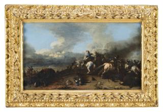 Jacques Courtois - Scena di battaglia