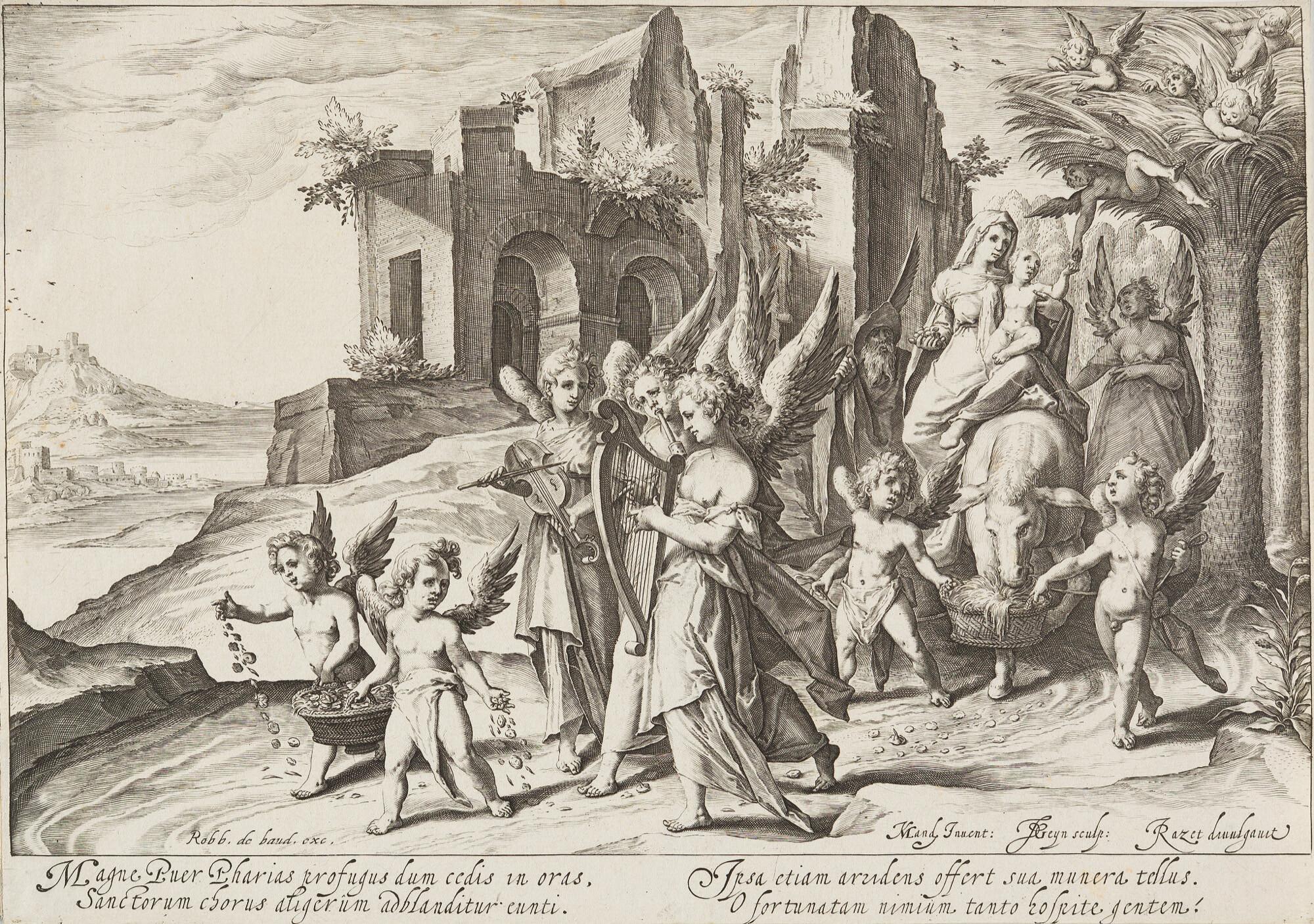 Jacques de Gheyn II. - 2 Bll.: Junger Schäfer, die Laute spielend – Die Rückkehr von