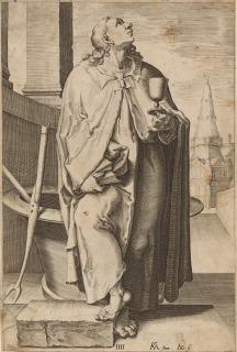Jacques de Gheyn II. - Der Apostel Johannes.