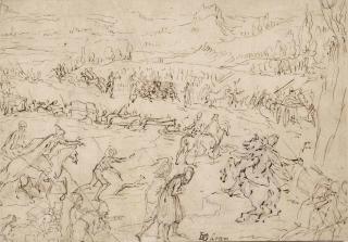 Jacques De Gheyn Ii - Saint Paul journeying to Damascus