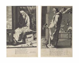 Jacques de Gheyn III - The Seven Wise Men Of Greece (New Hollstein 5-11)