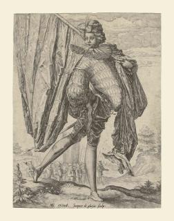 Jacques de Gheyn the Younger - The Standard-Bearer (Holl. 179)