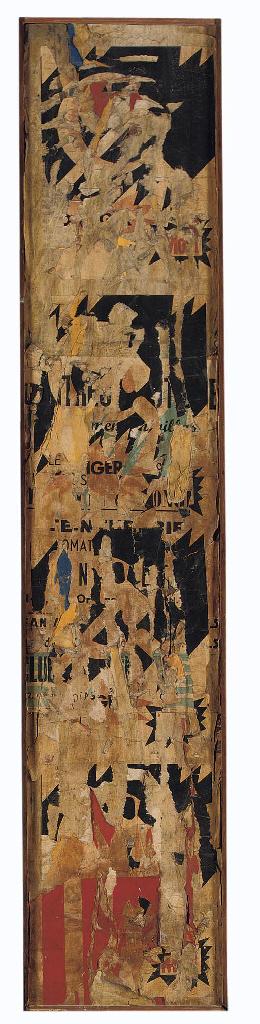 Jacques de La Villeglé - Affiche lacérée-rue du Poteau-1959