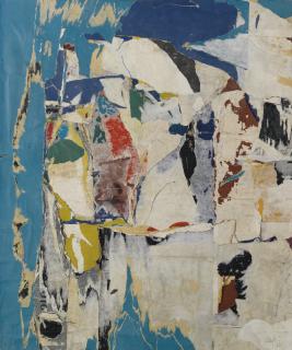 Jacques de La Villeglé - Bd Diderot - Bleu