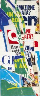 Jacques de La Villeglé - Milano Octobre 1976