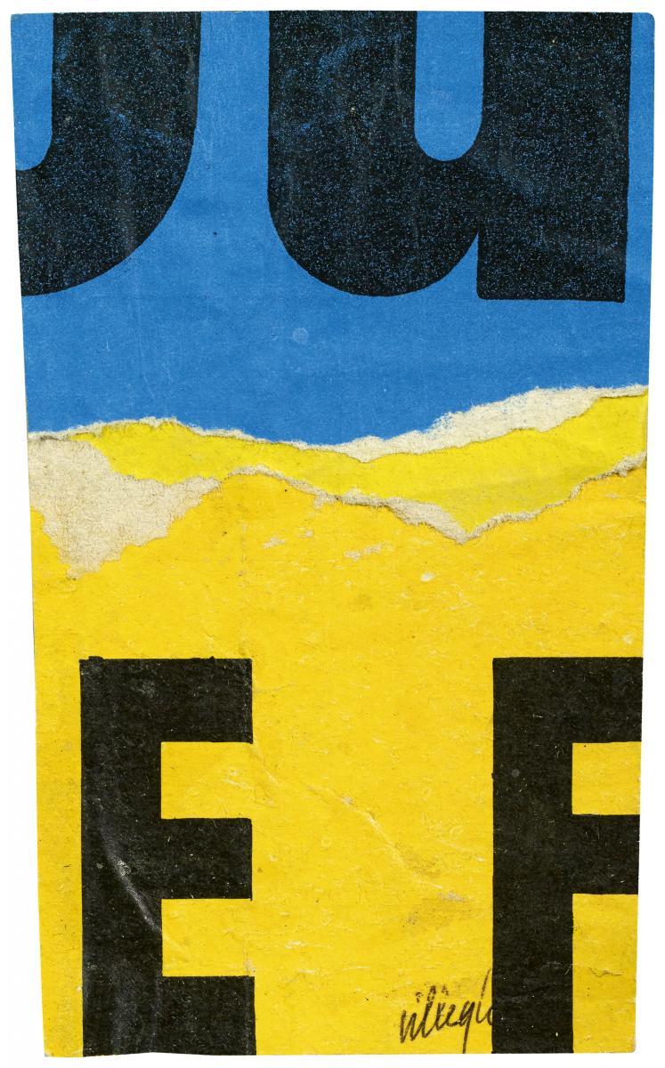 Jacques de la Villeglé - Ohne Titel