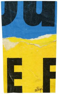 Jacques de la Villeglé - Ohne Titel