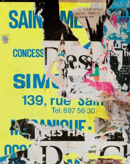 Jacques de la Villegle - Rue Baltard