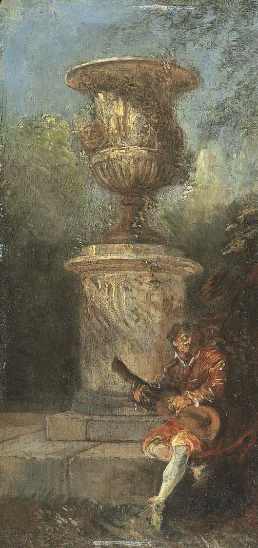 Jacques De Lajoüe - Le guitariste