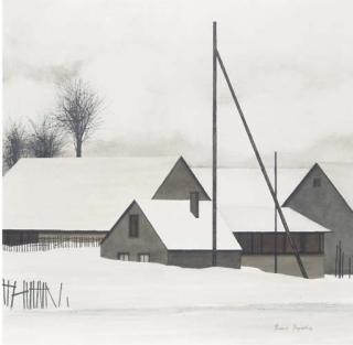 Jacques Deperthes - After the snow storm