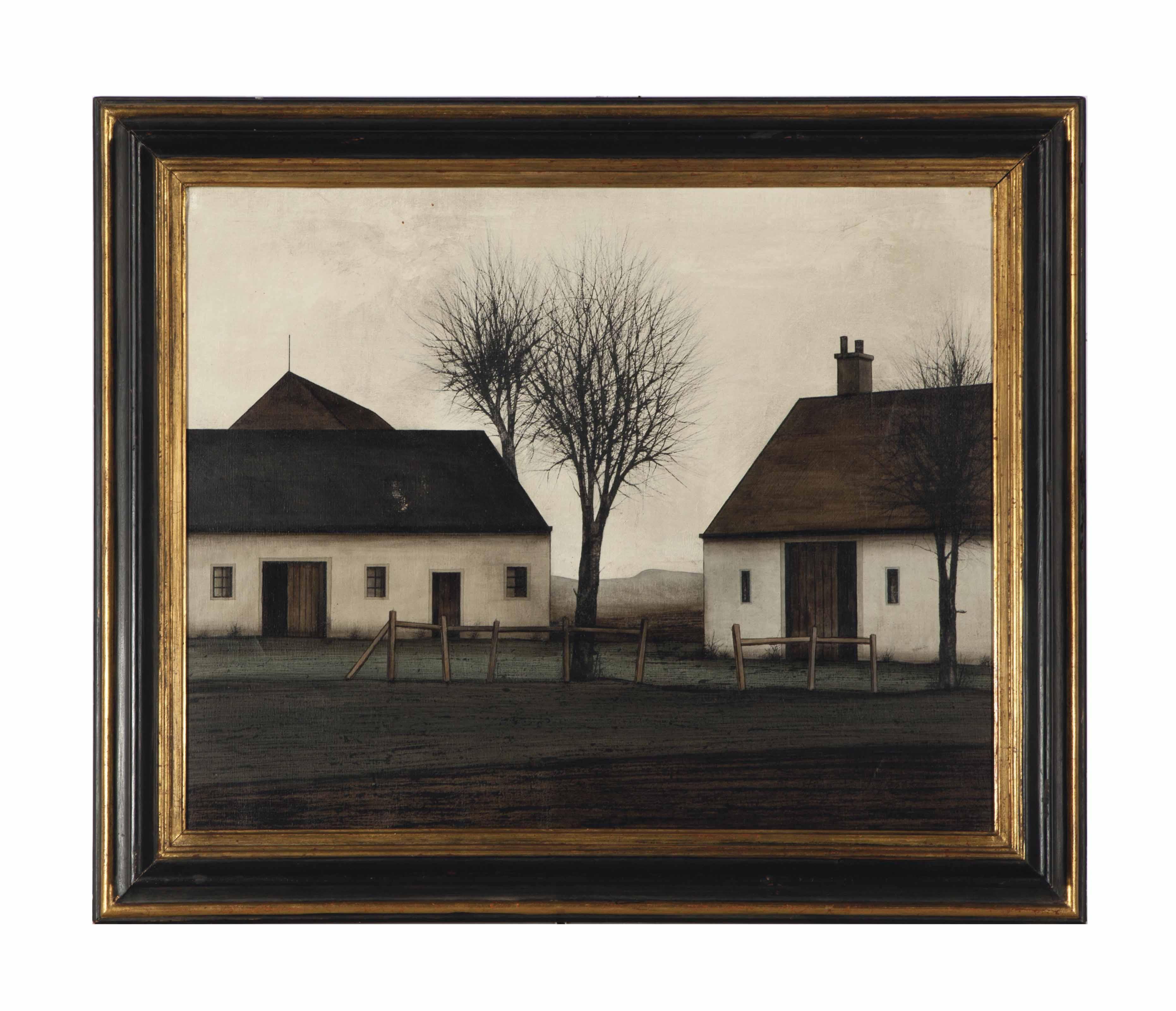 Jacques Deperthes - Paysage de Bourgogne