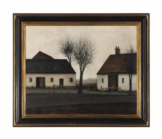 Jacques Deperthes - Paysage de Bourgogne