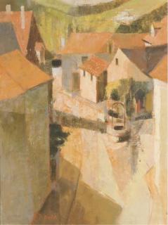 Jacques Dolle - Rue à Beynac