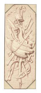 Jacques Dumont - A pair of designs for trophies