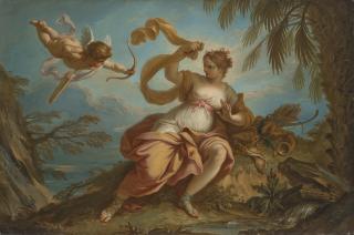 Jacques Dumont - Diane et Cupidon