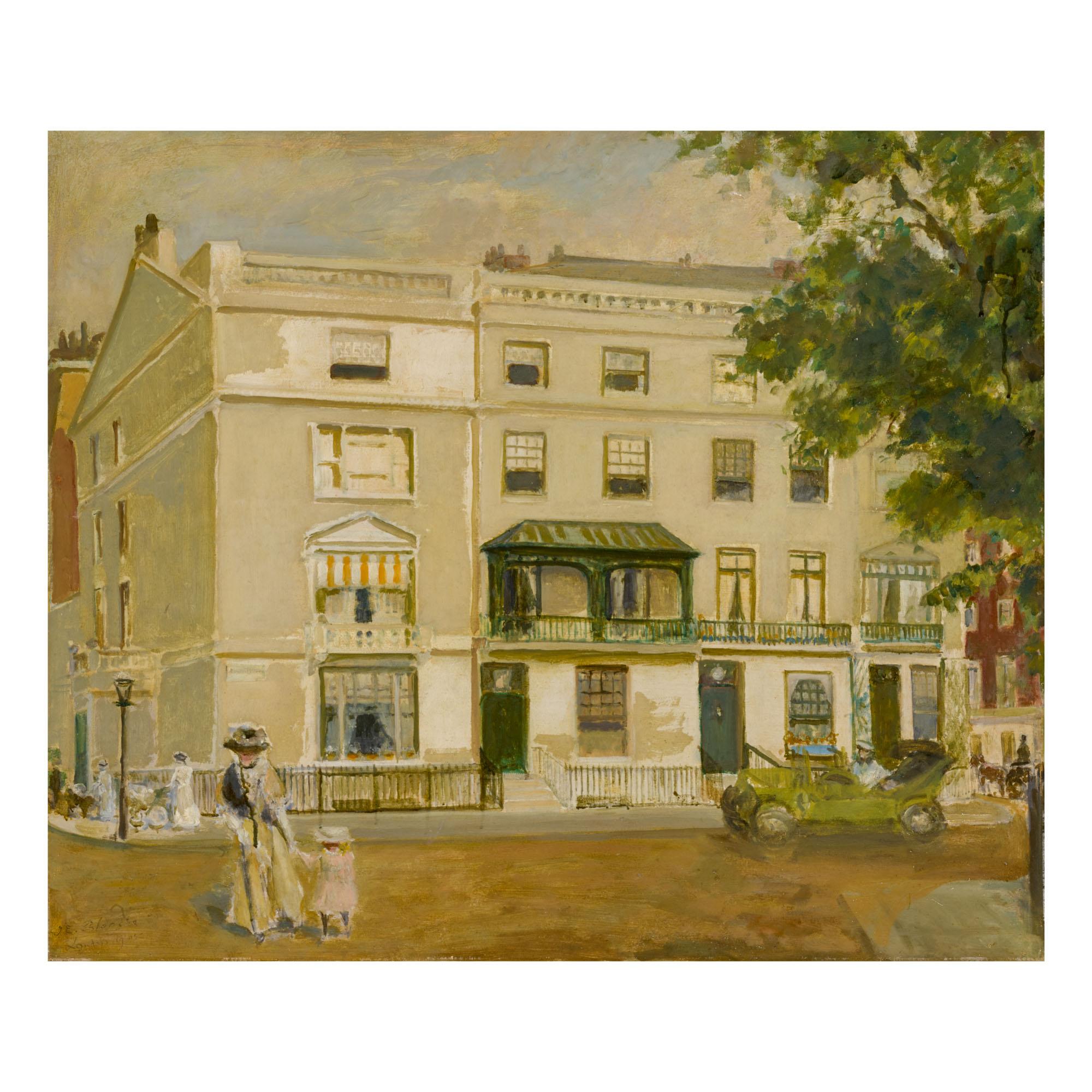 Jacques-Emile Blanche - Cadogan Place, Belgravia, London