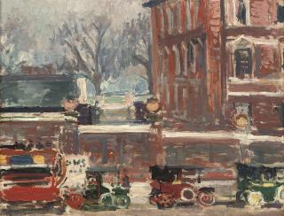 Jacques Emile Blanche - Knightsbridge, Guard\'s Club