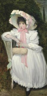 Jacques Emile Blanche - L\'enfant au panier