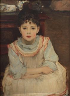 Jacques Emile Blanche - Portrait of a young girl