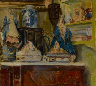 Jacques-Emile Blanche - Salon jaune à Offranville