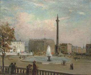 Jacques Emile Blanche - Trafalgar Square