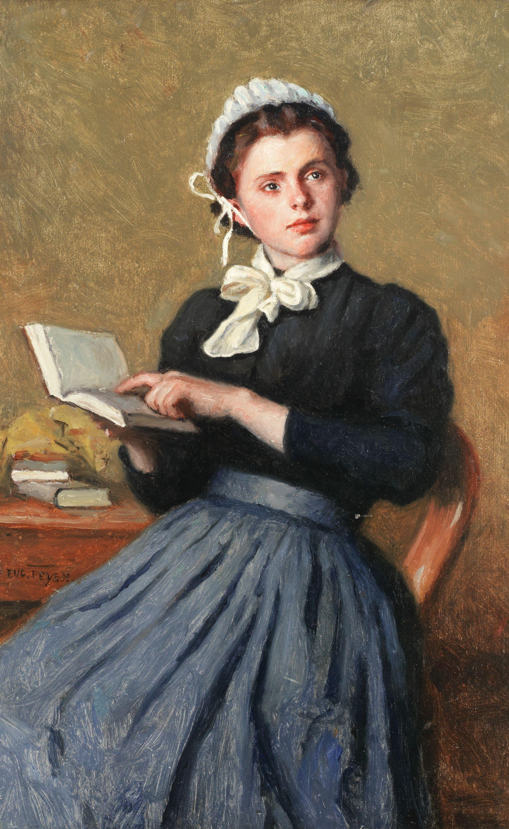 Jacques Eugène Feyen - La Lecture Interrompue