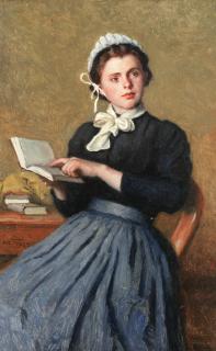 Jacques Eugène Feyen - La Lecture Interrompue